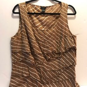 COPY - Ann Taylor White Pinstripes shirt